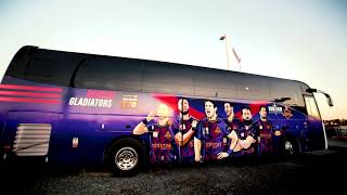 Deccan Gladiators Official Bus [upl. by Ikcir]