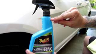 Meguiars Hybrid Ceramic Wax How I would apply it [upl. by Eceinaj]