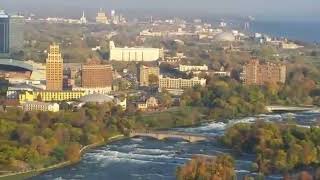 FAMOUS NIAGARA FALLS View from Canada newyorkstate niagarafalls canada [upl. by Alih]