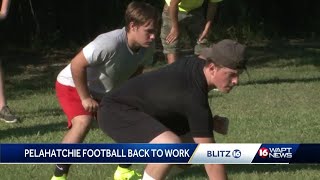 The Pelahatchie Chiefs get creative with their workouts [upl. by Gonzalo]