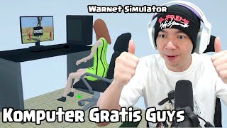 Dapet Komputer Gratis Guys  Warnet Simulator Indonesia [upl. by Ehlke886]