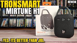 A Impressive Little Speaker  Tronsmart Mirtune H1 Portable Bluetooth Speaker Review [upl. by Acirne]