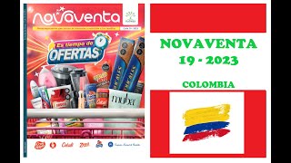 CATALOGO NOVAVENTA COLOMBIA 19  2023 [upl. by Martica]