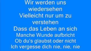 Selig  Wir werden uns wiedersehen Lyrics [upl. by Ferrell343]