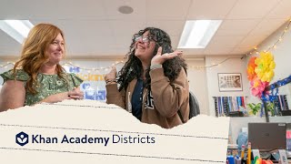 Help all students reach their SAT goals with a Khan Academy district partnership [upl. by Euqinomod]