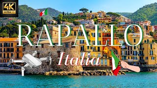 Rapallo Italia Beautiful Drone amp Aerial Video Tour of Rapallo Citta Italy in 4k [upl. by Green301]