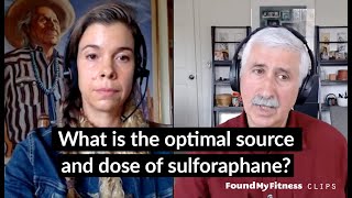 What is the optimal source and dose of sulforaphane  Jed Fahey [upl. by Petr812]