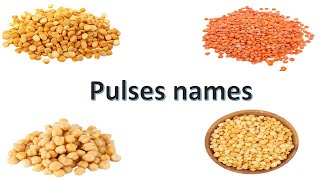 Pulses name  Pulses in english  Learn Pulses Names [upl. by Nave]