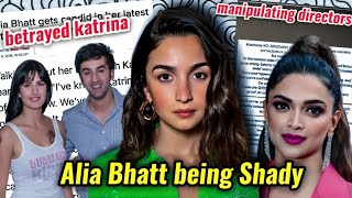 ALIA BHATT MANIPULATED KATRINA KAIF BY PRETENDING TO BE HER FRIEND [upl. by Comethuauc]