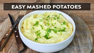 Mashed Potatoes  Easy mashed potatoes recipe [upl. by Addie]