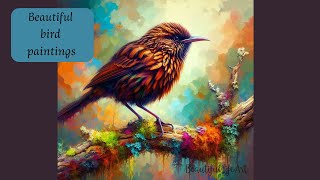 Beautiful Bird Paintings And Classical Music [upl. by Jerome]