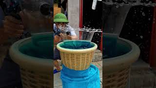 slow motion effect video water slowmotion youtubeshorts asmr [upl. by Atla128]