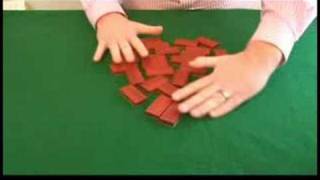 Dominoes for Beginners  How to Shuffle Dominoes [upl. by Ellenohs]