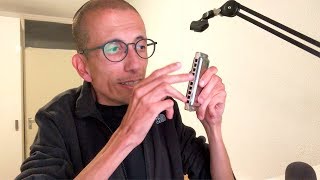 Beginnen met MONDHARMONICA SPELEN Blues Harp  Harmonica oefening [upl. by Eddy]