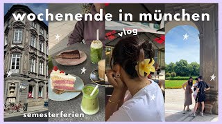 SEMESTERFERIEN MÜNCHEN TRIP Kurzurlaub Städte Trip Travel Vlog  Laica Vergara [upl. by Renate]