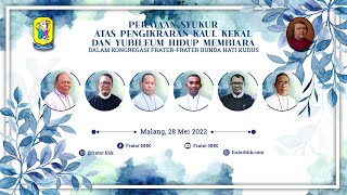 Misa Perayaan Syukur Pengikraran Kaul Kekal dan Yubileum Hidup Membiara [upl. by Sandy]