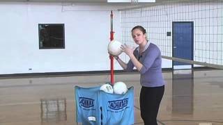 Superman Volleyball Passing Drill [upl. by Irrep]