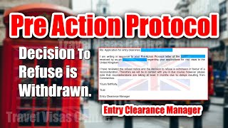 Pre Action Protocol UK PAP  UK Visa After Refusal [upl. by Felty]