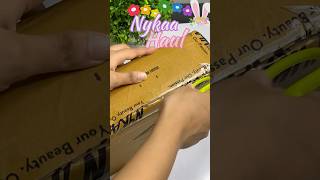 ASMR✨trendingshorts trending youtube youtubeshorts asmr unboxing nykaa shorts shopping [upl. by Tidwell267]