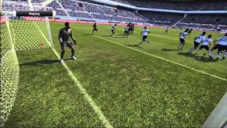 PES 11 vs PES 10 Graphics Comparison Brief [upl. by Omle]