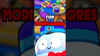 🥵TOP MODIFICADORES🐀🐀 brawlstars brawl [upl. by Gilford]