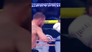 VASILY LOMACHENKO VS GEORGE KAMBOSOS  HIGHLIGHTS ROUND KNOCKOUT 🥊 [upl. by Rubbico636]