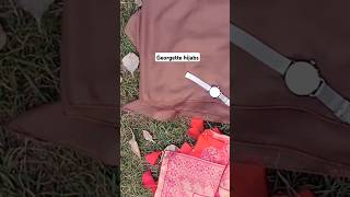 Georgette hijab collectionDress with modesty 🥰🕊Trendy hijab tutorial shortsviral hijab wow [upl. by Dlorah]