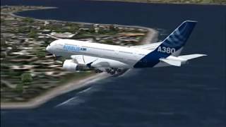 A380 Landing at Wellington intl [upl. by Ninel]