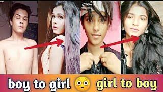 Viral boy monti roy  girl to boy  boy to girl  most viral tik tok video [upl. by Lacombe]