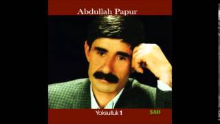 Abdullah Papur  Ne Haldeyim   Official Music © ŞAH PLAK [upl. by Ahsienauq]