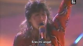 Aerosmith  Angel Sub Español  Ingles lyrics [upl. by Hanimay]