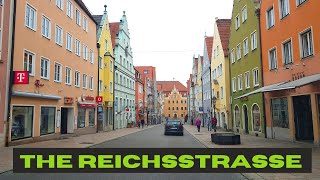 DONAUWÖRTH Germany The Reichsstrasse  One of the most beautiful streets in South Germany [upl. by Nwotna]