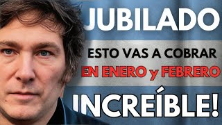 🛑 BONO de 💲140000 en ENERO y FEBRERO 2024 JUBILADOS ANSES  CUANTO COBRO con AUMENTO Javier Milei [upl. by Ivette]