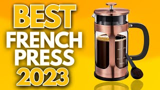 Best French Coffee Press In 2023  The 5 Best French Presses [upl. by Pentheam]