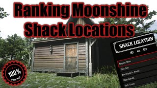 Ranking Moonshine Shack Locations Worst to First in Red Dead Online [upl. by Enilaf]