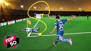 TOP 50 BEST GOALS EVER  DLS 22  Dream League Soccer 2022 [upl. by Ethbinium]