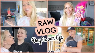 RAW VLOG  OUCH PRE SCHOOL BIRTHDAY HAUL amp DAY IN OUR LIFE  Emily Norris [upl. by Arac963]