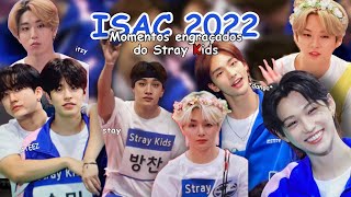 Momentos Engraçados do Stray Kids no ISAC ft outros grupos [upl. by Rebm]