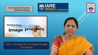 Introduction to Digital Image Processing by Ms B Lakshmi Prasanna [upl. by Cello]