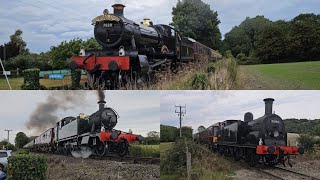 Chinnor amp Princes Risborough Steam Gala  150924 [upl. by Enyawad]