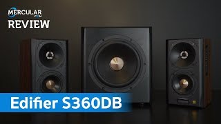 รีวิว Edifier S360DB  ลำโพง 21 คุณภาพ HiEnd ราคา 15500 บาท [upl. by Sacksen988]