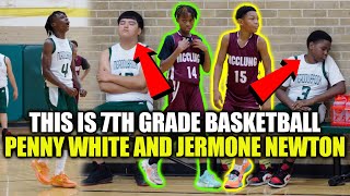 Middle School basketball is Back Penny White and Jermon Newton Fort Worth Tuffest backcourt [upl. by Ardena583]