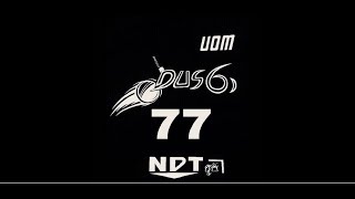 NDT 77 University Of Moratuwa Official Dushra Song [upl. by Odlaumor]