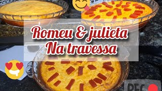 Fiz Sobremesa Deliciosa Romeu amp julieta sobremesa romeuejulieta doces delicia sobremesarápida [upl. by Ttihw165]