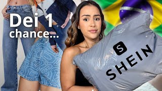 MINHA PRIMEIRA COMPRA NA SHEIN BRASIL  Vale a pena comprar na Shein Brasil [upl. by Walt]