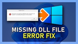 Windows 11  How To Fix Missing DLL Files Error [upl. by Gilead]