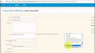 Custom Fields with Formula  Easy Redmine [upl. by Mariand]