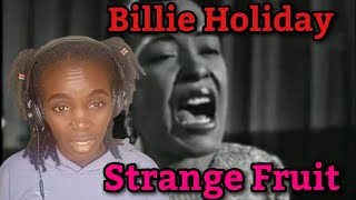 Im Heartbroken💔 Billie Holiday  Strange Fruit  REACTION [upl. by Nagud467]