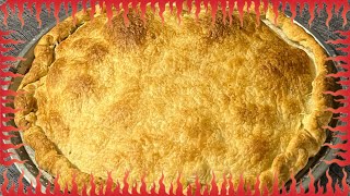 Recette facile de tourte aux poireaux et lardons fumés  vidéo courte [upl. by Tenej]