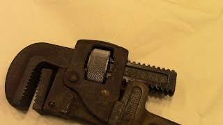 Repair Vintage Pipe Wrench [upl. by Russi114]